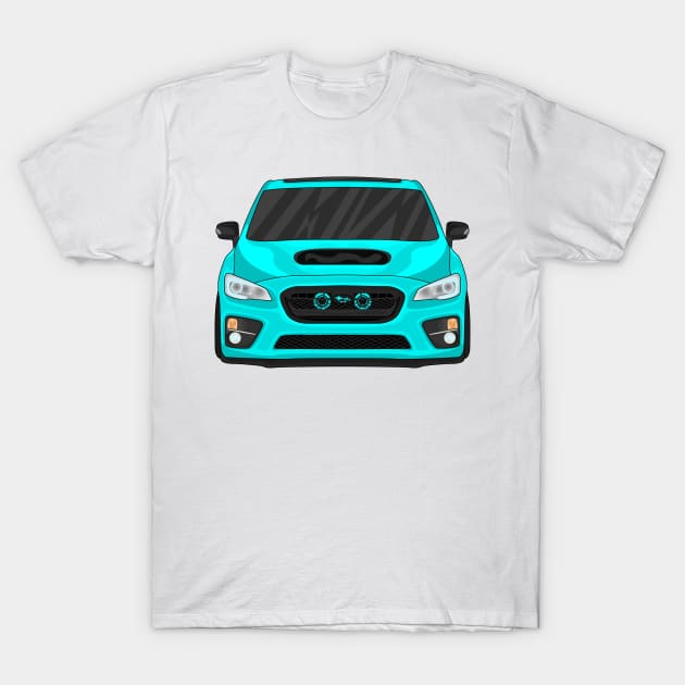 WRX AQUA T-Shirt by VENZ0LIC